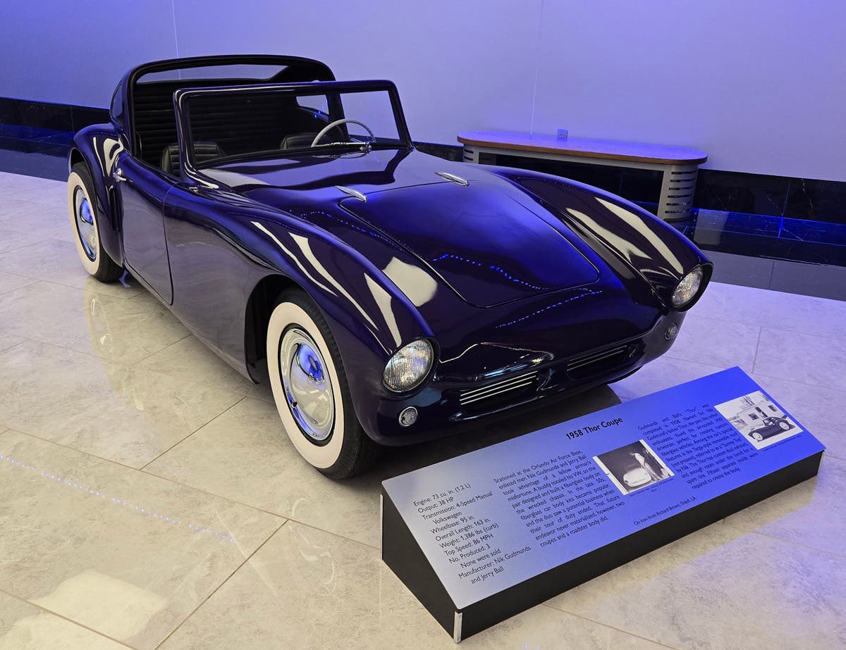 Fabulous Fiberglass at the Savoy: March 4th thru July 13th, 2025 Savoy Automobile Museum: Cartersville, Georgia - Photo: Savoy Automobile Museum