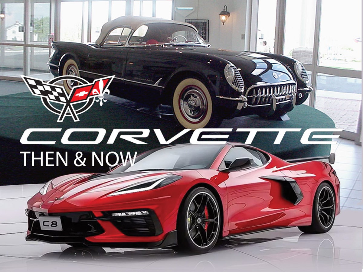 Corvette Then and Now