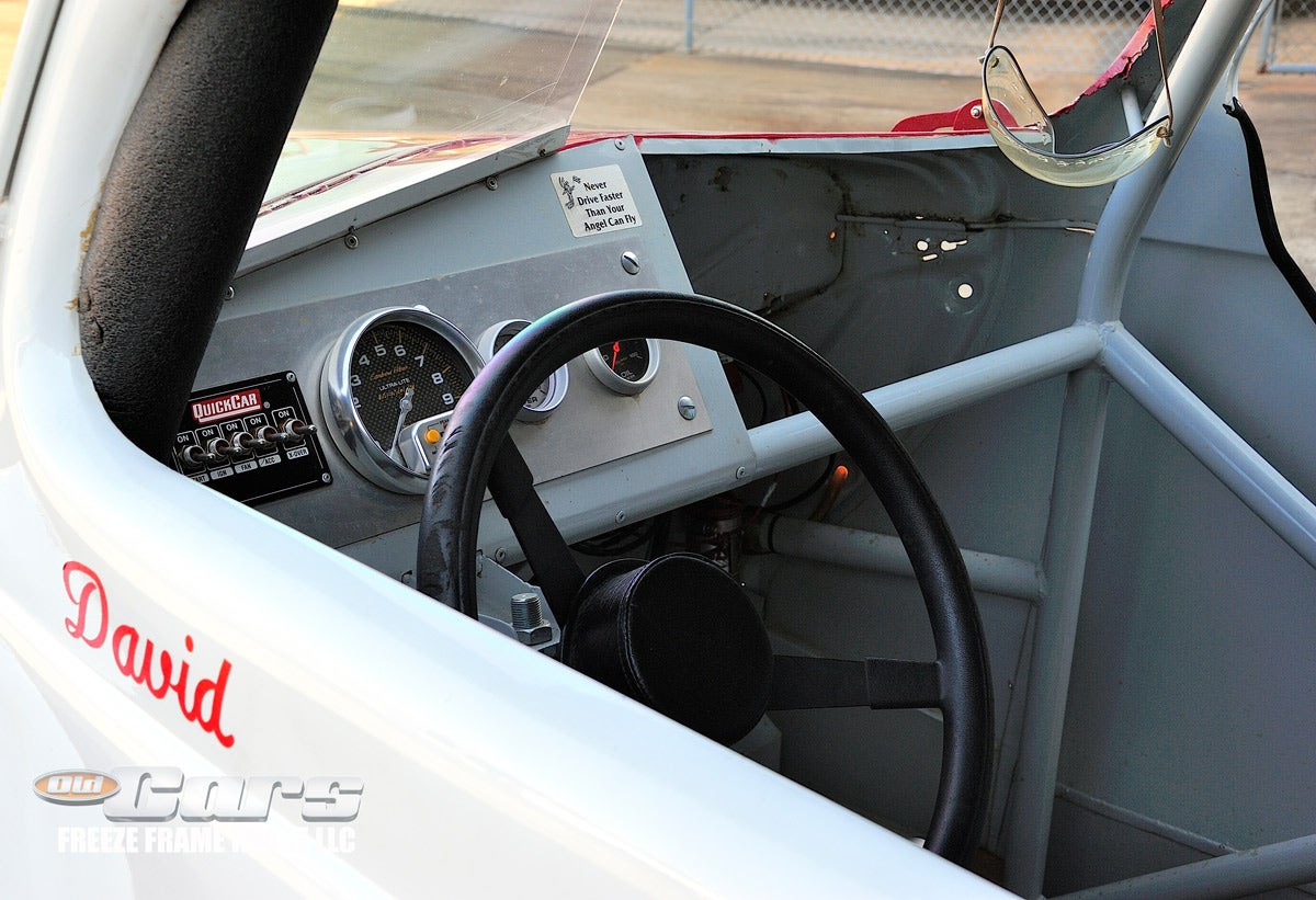 David Pearson’s post-race routine included hanging his race goggles from the rear view mirror. He hung them in their usual place after winning his last race in 2008 and they remain there today.