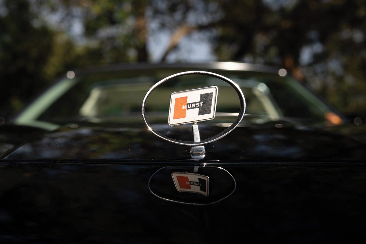 Owner Jody Andrews says he’s only seen one other Hurst hood ornament like the one fitted to his car.