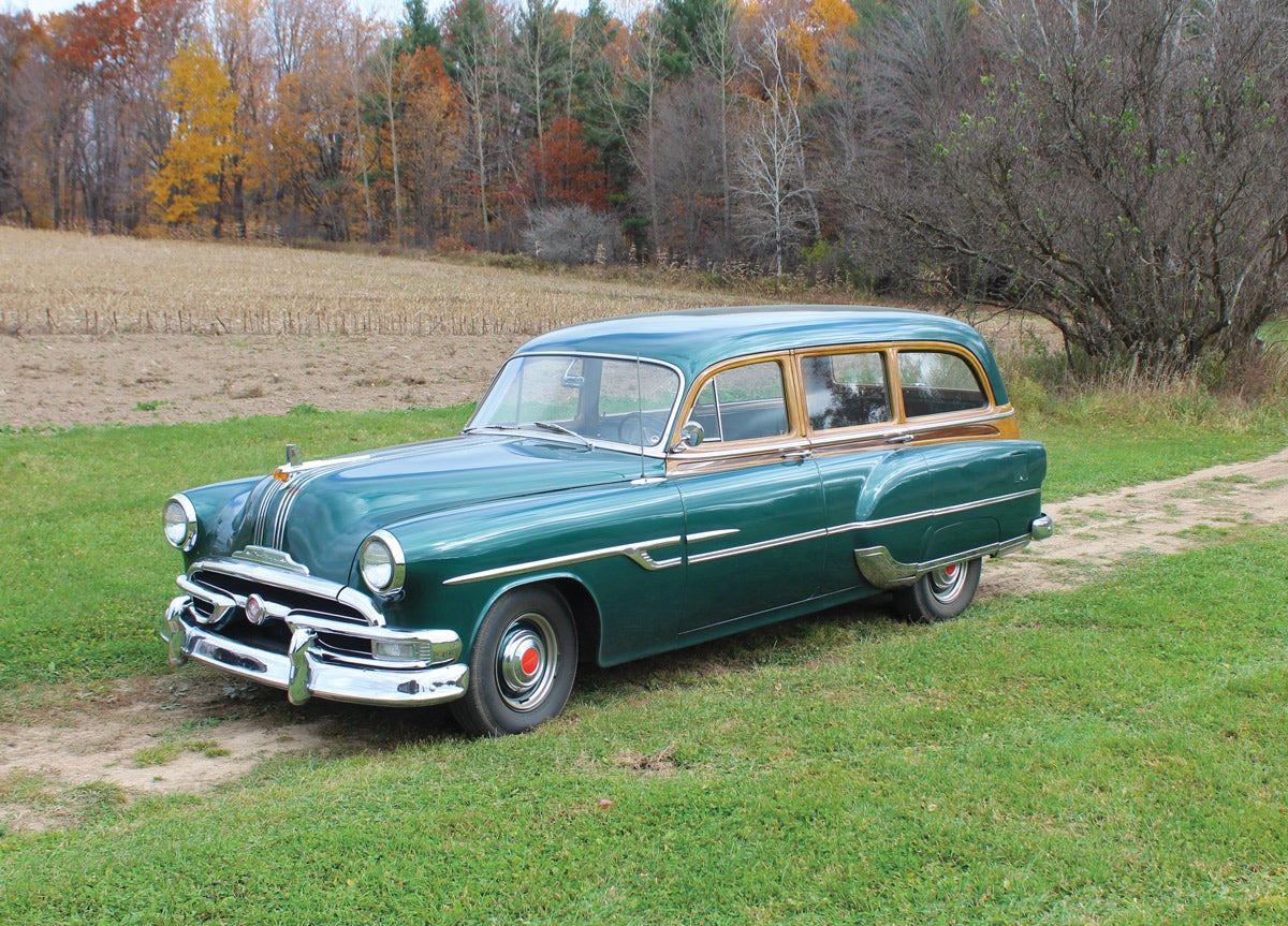 1953 Pontiac Chieftain “tin woodie” wagon