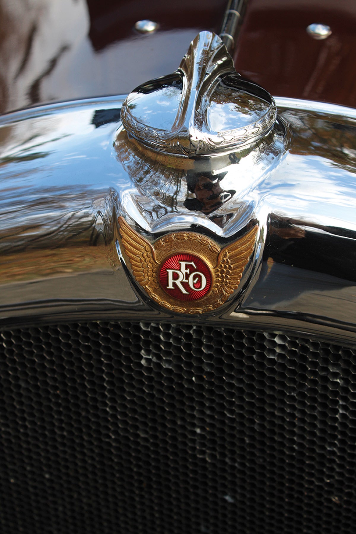 1929 REO Flying Cloud ornamentation