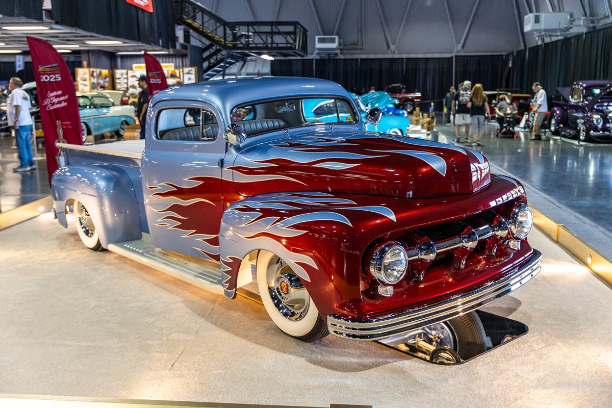 Custom d’Elegance award was presented to Jimmy Hervatin’s 1952 Ford F1 pickup