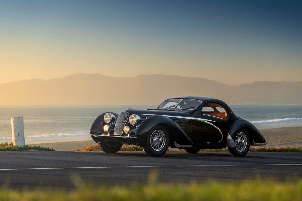 1938 Talbot-Lago T150 C Lago Spéciale Teardrop Coupé by Figoni et Falaschi