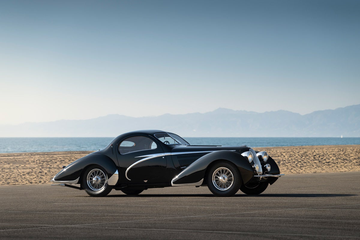 1938 Talbot-Lago T150 C Lago Spéciale Teardrop Coupé by Figoni et Falaschi
