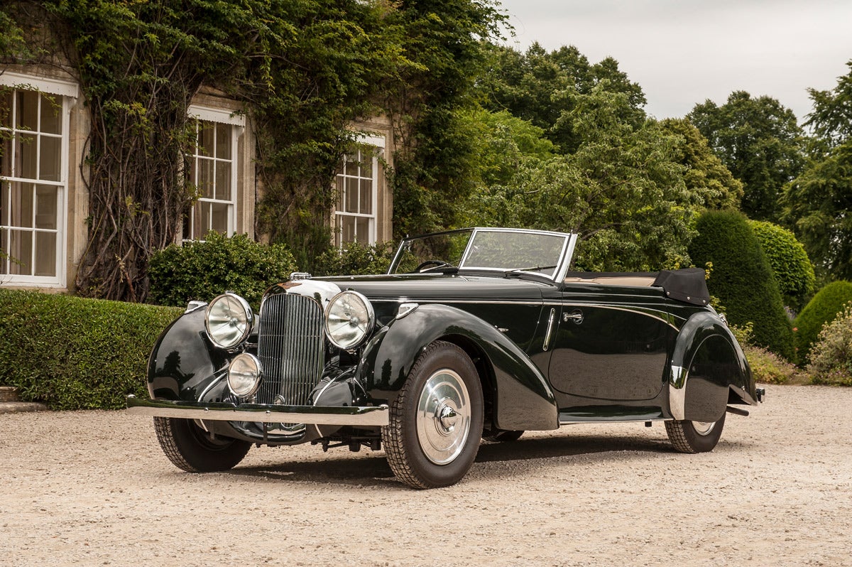 1939 Lagonda V12 Rapide James Young Drophead Coupe