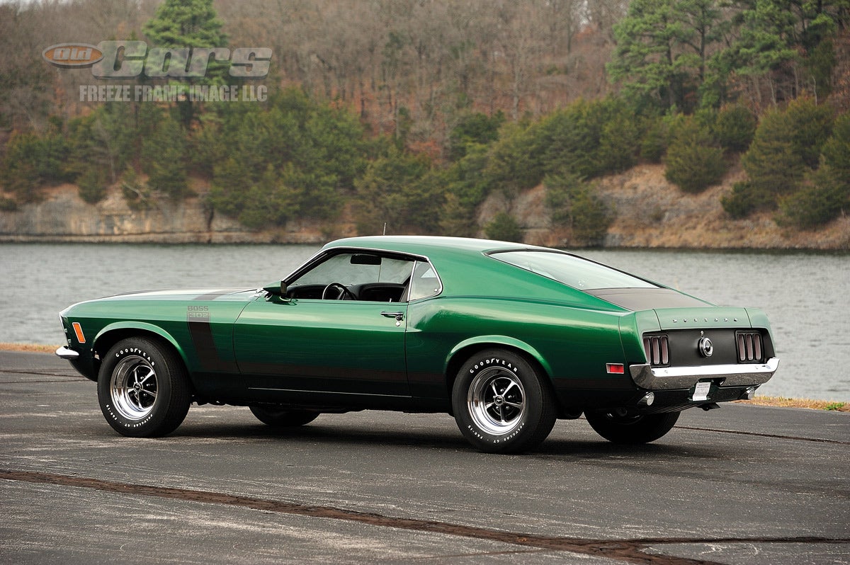 When the Boss 302 was new, the word 
“boss” was also slang for “cool,”making it 
the perfect name for a hot Mustang model