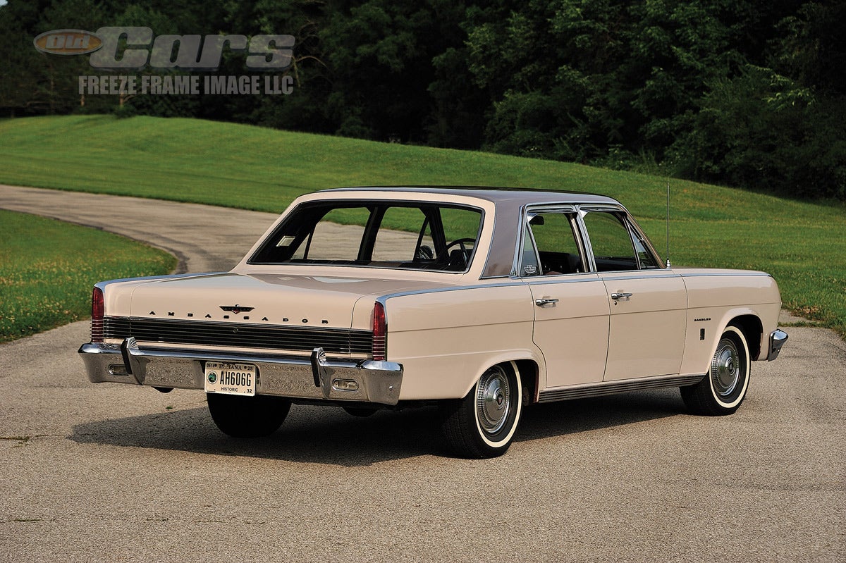 The 1965 AMC Rambler is an iconic family cruiser.