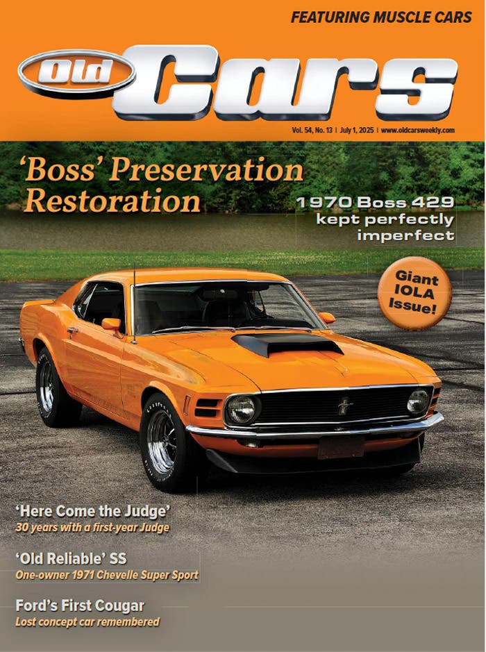 A sneak peek of what’s inside Old Cars’ July 1, 2025, issue!