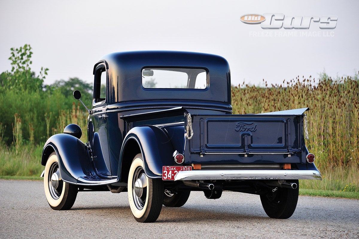 Joe Floyd’s truck can currently be seen on billboards advertising the Early Ford V-8 Foundation Museum along Interstate 69, and in the museum itself.