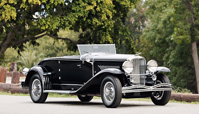 1934 Duesenberg Model J Disappearing-Top Roadster