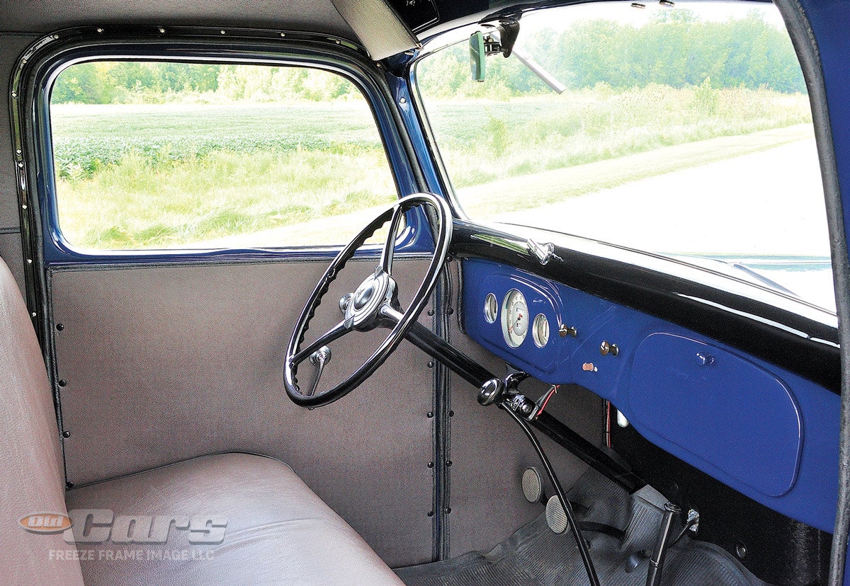 The cab of 1935-’37 Ford pickups was taller and no longer relied on a wood framework.