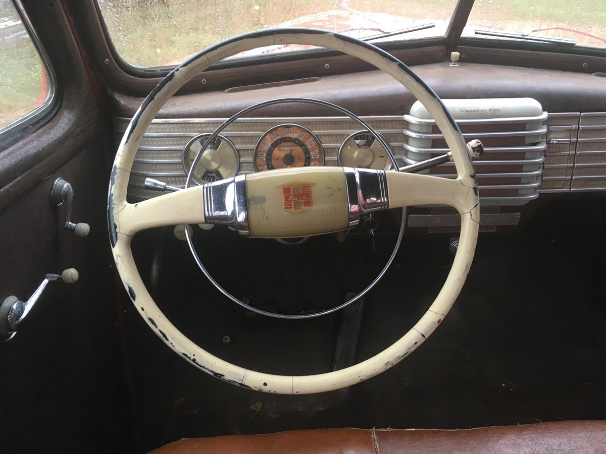 Elegant instrument panel is shared with the Nash passenger car.