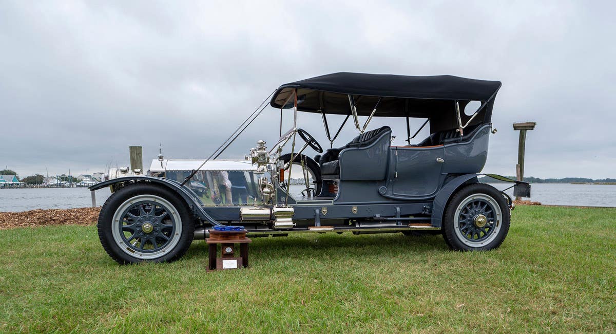 This 1909 Rolls-Royce Silver Ghost was the 2024 St. Michaels Concours d’Elegance on Chesapeake Bay winner and will be returning to the waterfront Kent Island Yacht Club this Sept. 28 for the 18th annual event as part of a best-of-show winners circle. Online entrant applications and advance-discounted tickets are available at www.smcde.org.