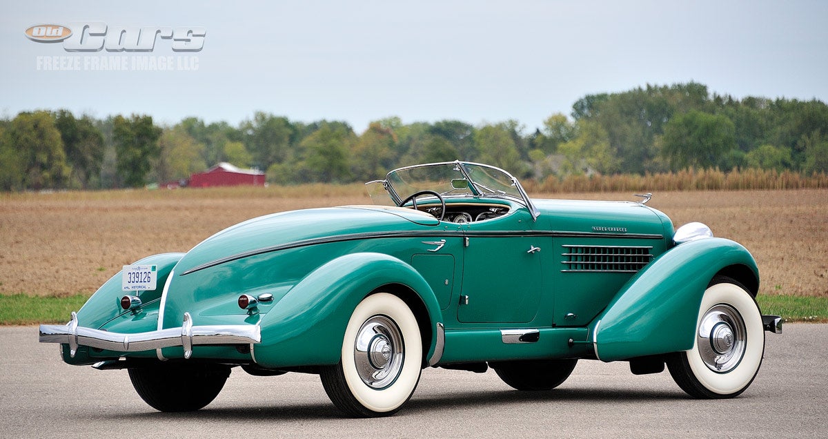 The Speedster was a halo car meant to drive interest to the entire Auburn car line. This fine example is owned by the Stahls Motors & Music Experienc