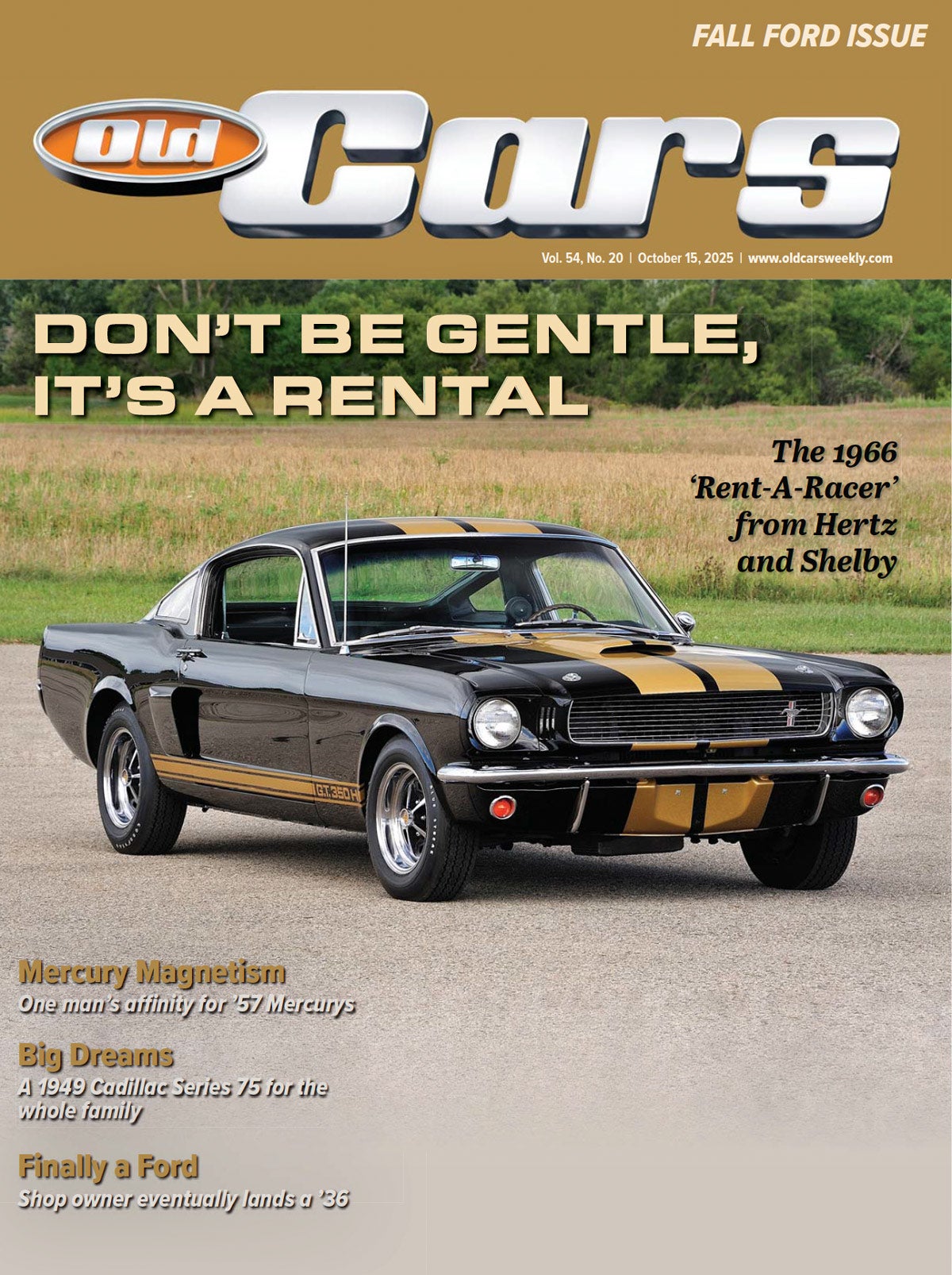 A sneak peek of what’s inside Old Cars’ October 15, 2025, issue!