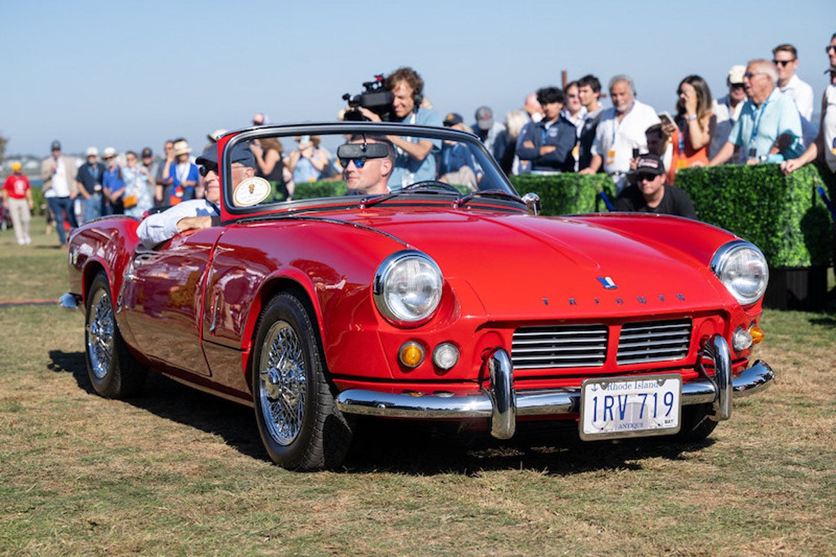 “People’s Choice” award – 1965 Triumph Spitfire Mk2 Roadster, owned by Stephen and James Russell