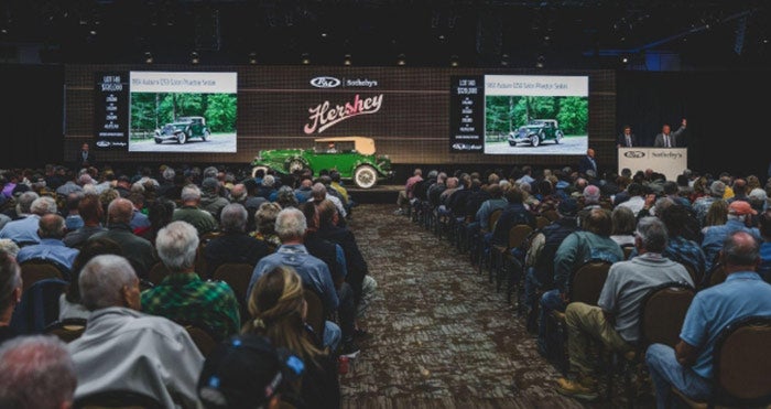 Sweet success in Hershey! RM Sotheby’s Auction totals $13.79 million with a 97% sell-through rate