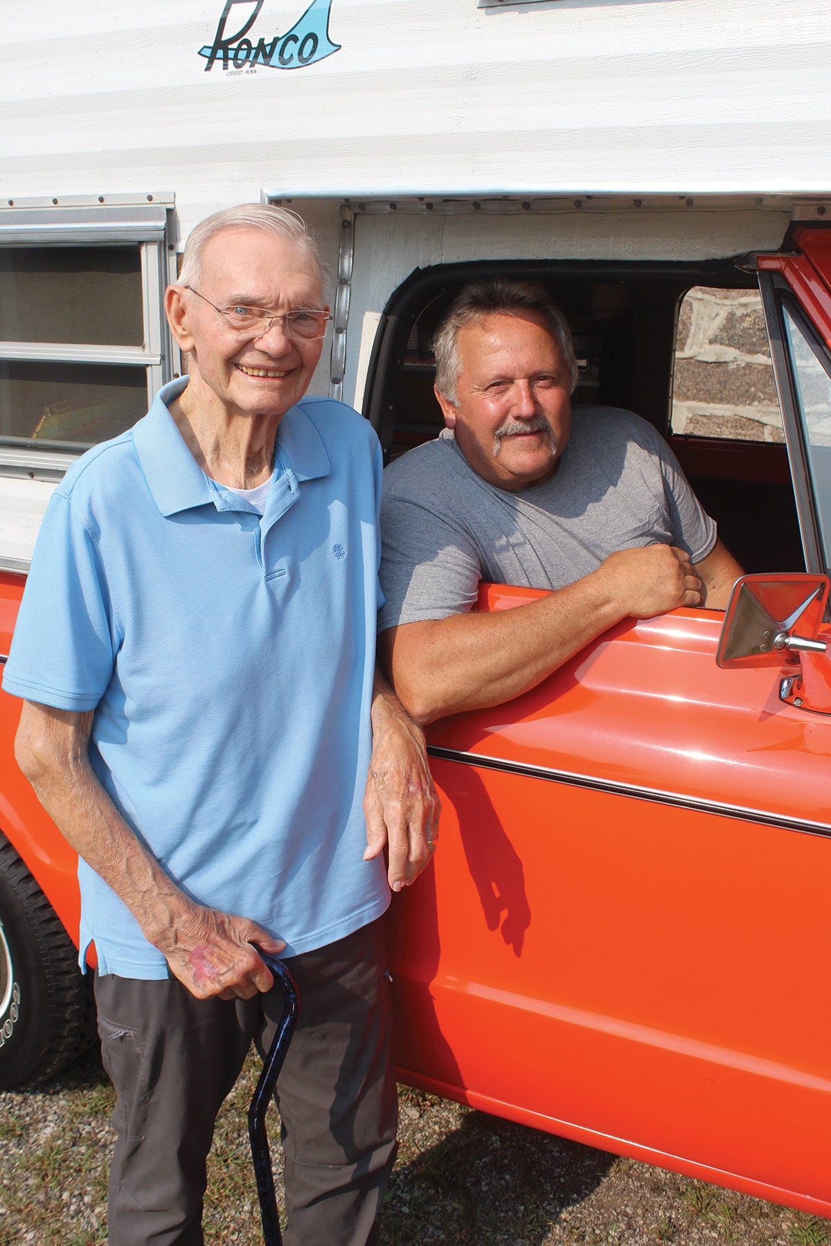 Father and son enjoyed many years of camping adventures together and still managed to keep their Blazer in fantastic condition.