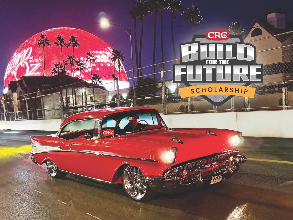 CRC Industries to auction celebrity-built hydrogen-powered ‘57 Chevrolet Bel Air at Barrett-Jackson to fund skilled-trade scholarships
