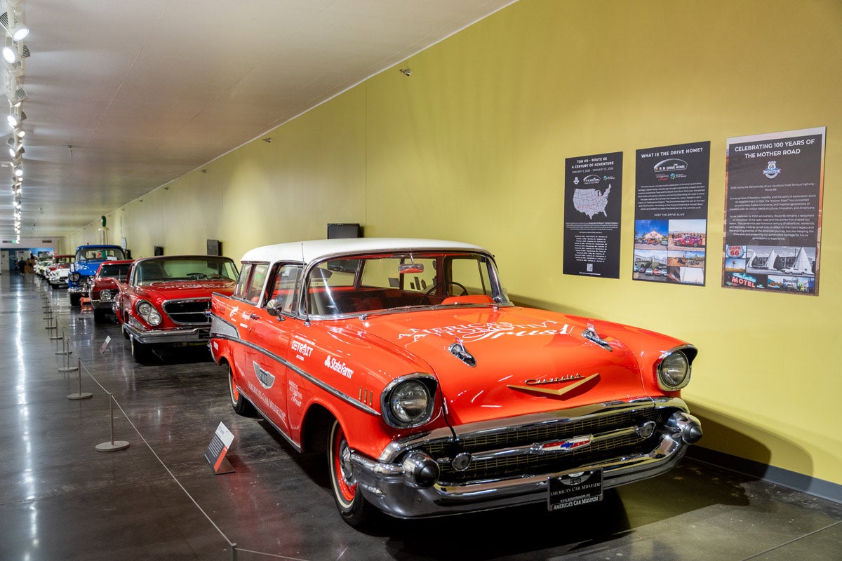 America’s Automotive Trust opens a refreshed Route 66 exhibit in honor of upcoming ‘drive home’