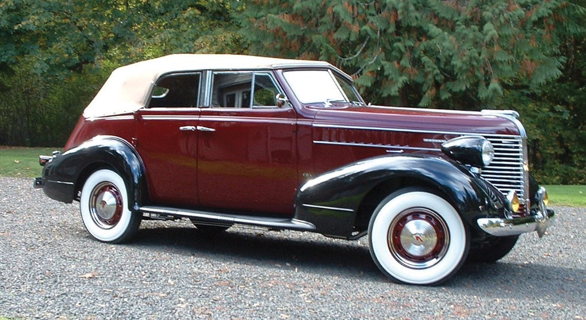 A rare ride: 1938 Pontiac convertible sedan