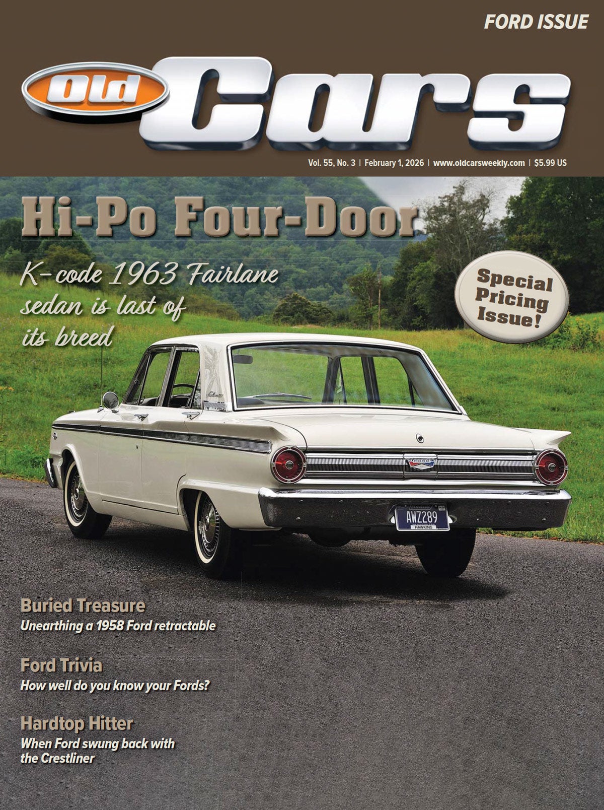 A sneak peek of what’s inside Old Cars’ February 1, 2026, issue!