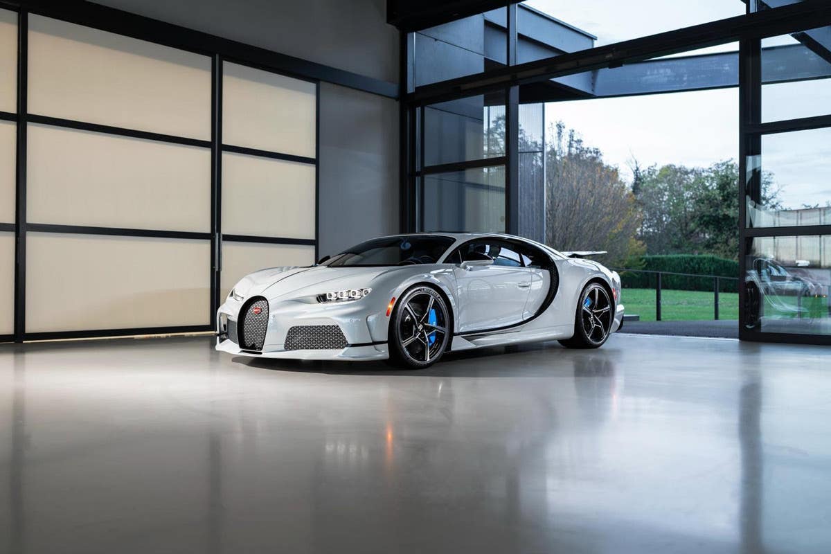 A 2024 Bugatti Chiron Super Sport “Éléphant Blanc”