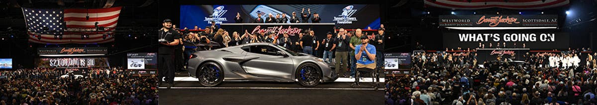 Barrett-Jackson kicked off 2026 in style with 100% sell-through in Scottsdale
