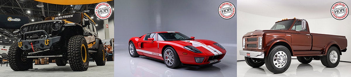 Barrett-Jackson continues the giving with nine vehicles crossing the Scottsdale Auction block to raise awareness and funds for charity