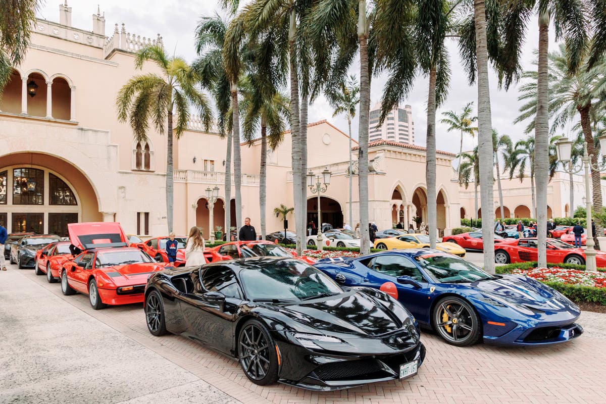 Palm Beach Cavallino Classic celebrates its 35 years of love of Ferraris on February 13-15