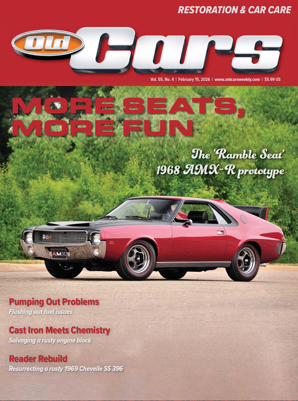 A sneak peek of what’s inside Old Cars’ February 15, 2026, issue!