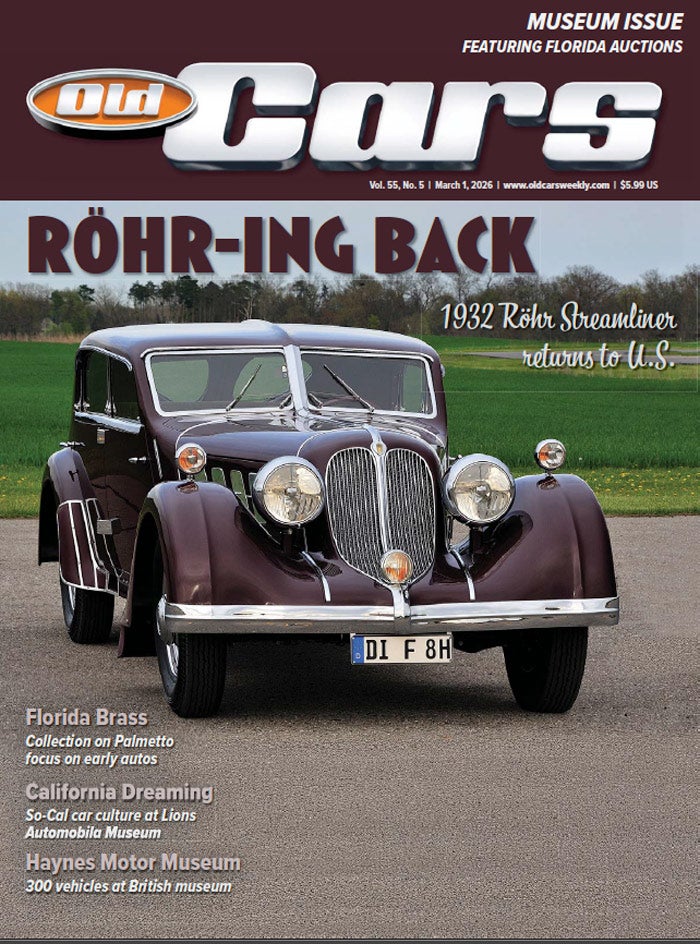A sneak peek of what’s inside Old Cars’ March 1, 2026, issue!
