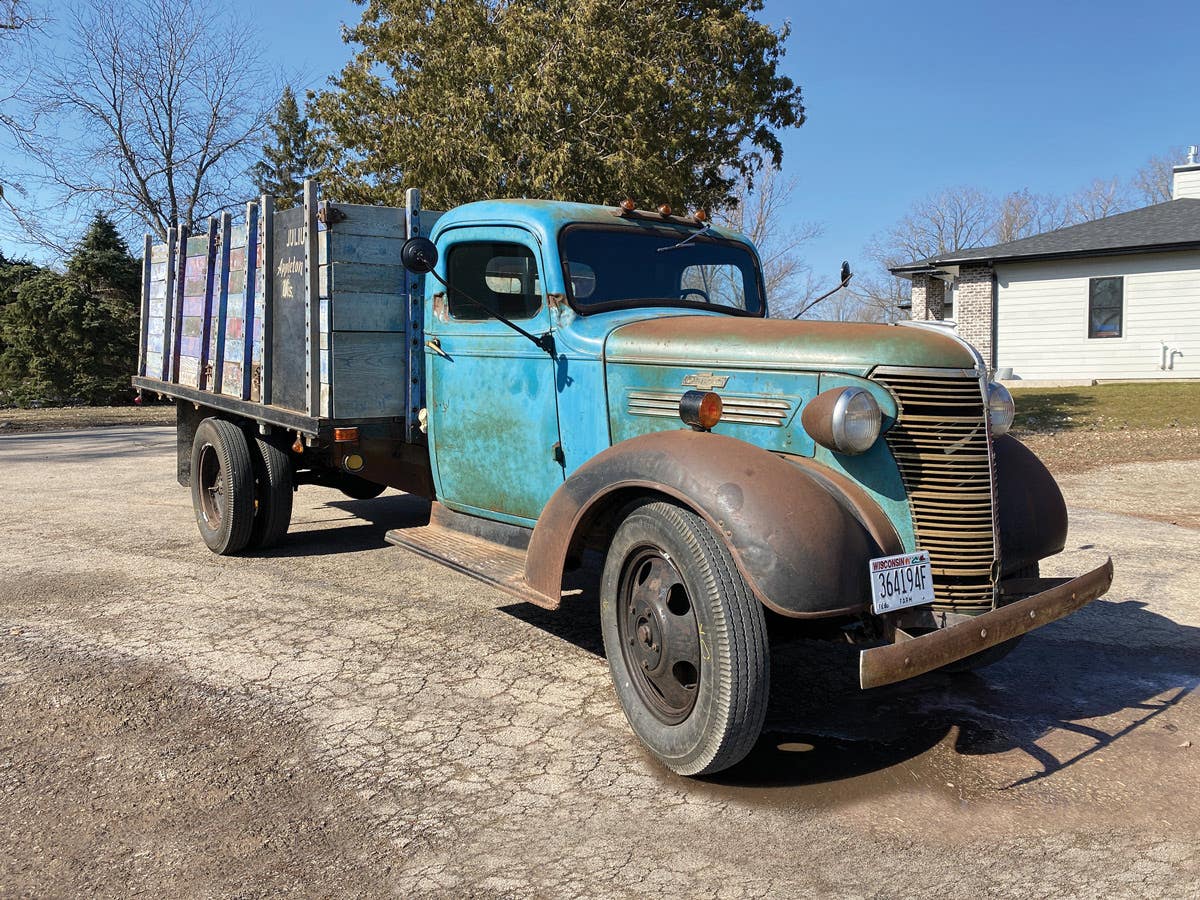 Car of the Week: 1938 Chevrolet 1-1/2-ton stake bed