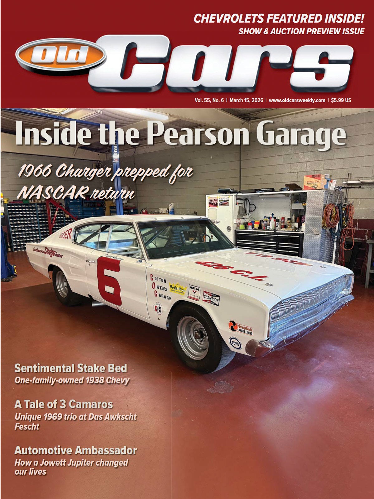 A sneak peek of what’s inside Old Cars’ March 15, 2026, issue!