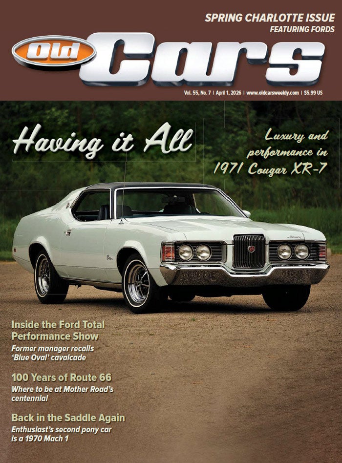 A sneak peek of what’s inside Old Cars’ April 1, 2026, issue!