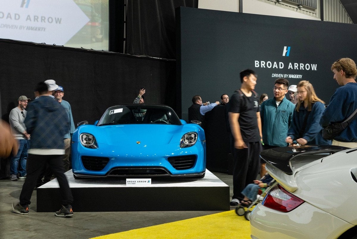 Porsche 918 Spyder Weissach tops Broad Arrow’s $20 Million Air|Water Auction