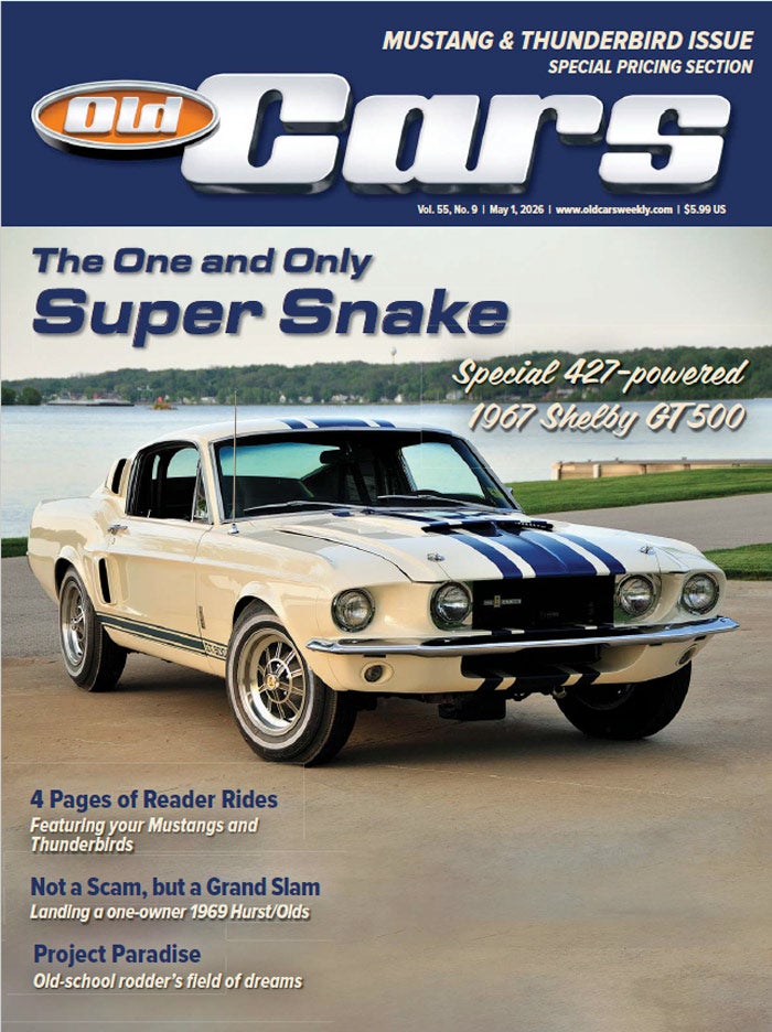 A sneak peek of what’s inside Old Cars’ May 1, 2026, issue!