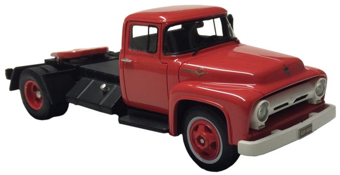 New 1956 Ford F600 and tractor trailer models