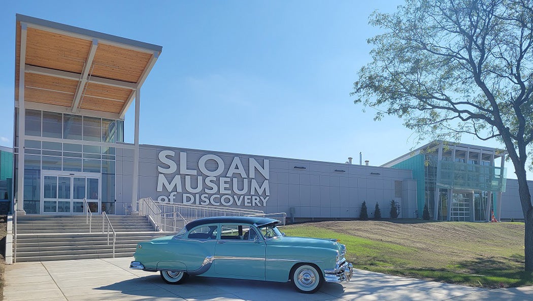 sloan-museum-of-discovery-exterior-front-with-vintage-car.jpg
