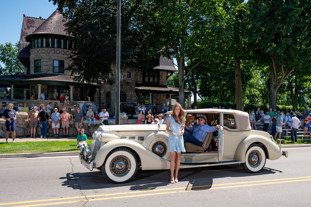1936 Packard Super Eight takes top honor at the 2022 Concours d