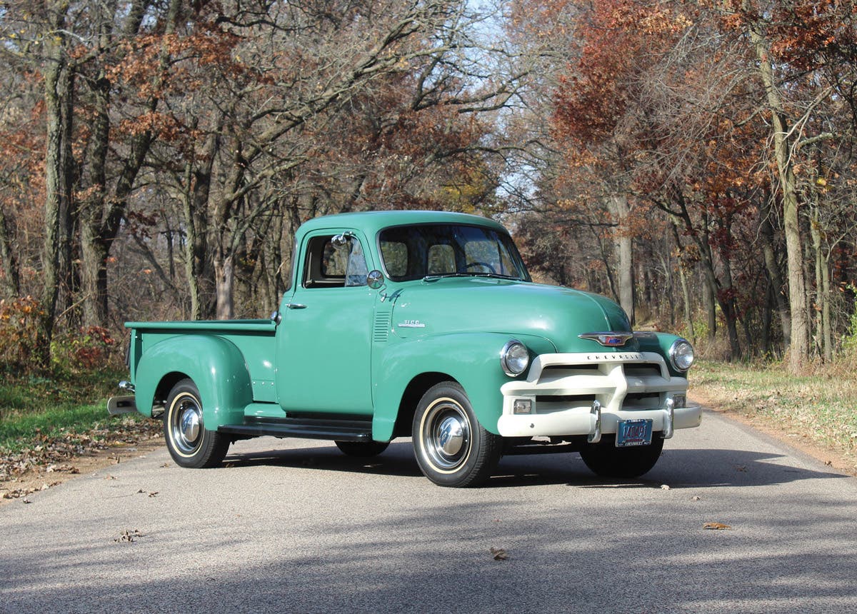 Car of the Week: 1954 Chevrolet 3100 pick up - Old Cars Weekly, image size:1200x860